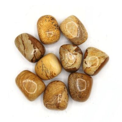Pietre levigate Landscape Jasper 'A' 200 gr