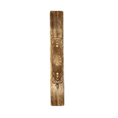 Mango Wood Incense Holder - Wolf