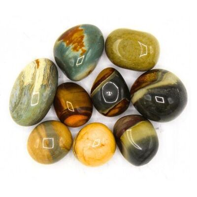 Pierres roulées Ocean Jasper 'A' 200 gr