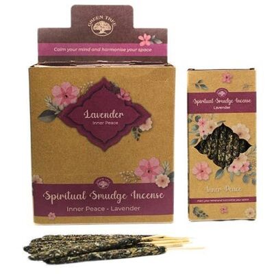 Incienso de aromas espirituales - Lavanda para la paz interior