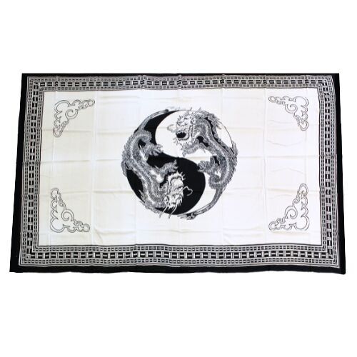 Wandteppich/Wandbehang Yin Yang Drache 270x180 cm