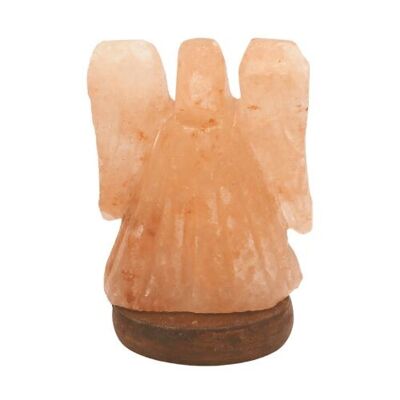 Lámpara USB de sal del Himalaya Ángel 1 kg