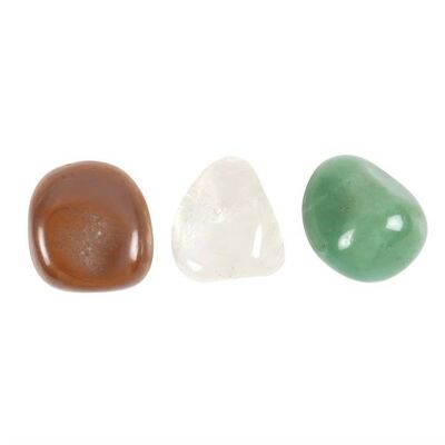 Set di cristalli curativi per ricchezza e abbondanza