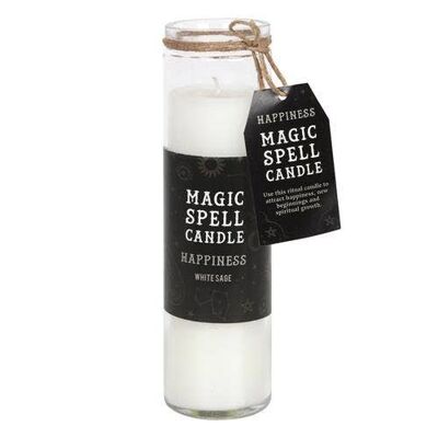 Bougie Tube Spell 'Bonheur' Sauge Blanche