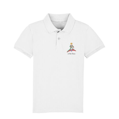 Polo blanc " Mousquetaire Coeur "-bébé