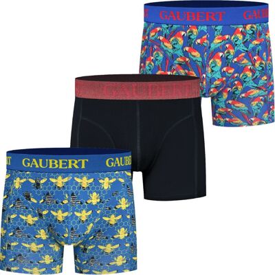 Gaubert Bamboo Boxer Shorts - 3 Pieces - Bees