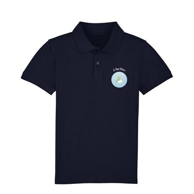 Polo Navy "The Little Prince sitting on the clouds"