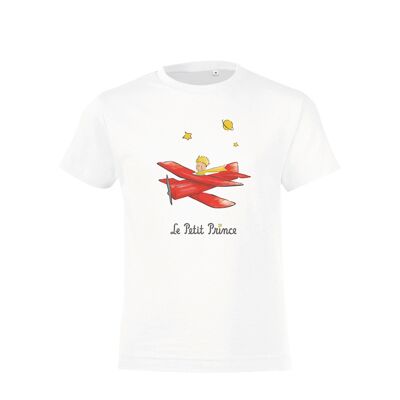 Camiseta blanca "El Aviador" - niño