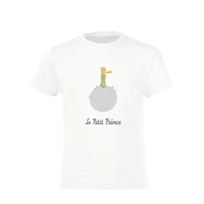 Weißes T-Shirt "Standing on the Moon"