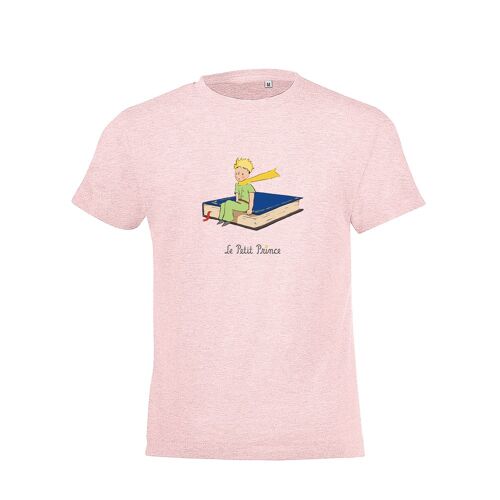 T-shirt Rose " Le Petit Prince BOOK "