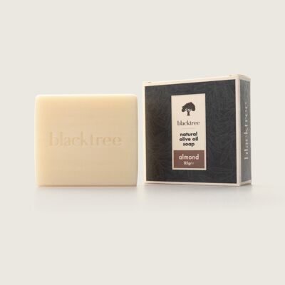 Natural Olive Oil Soap - Almond - 85gr (Bar Soap)