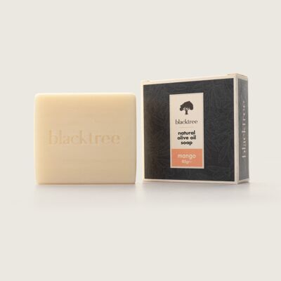 Natural Olive Oil Soap - Mango - 85gr (Bar Soap)