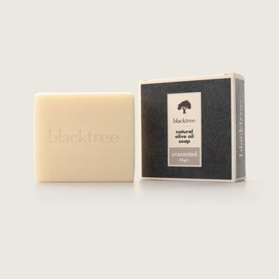 Natural Olive Oil Soap - Unscented - 85gr (Bar Soap)