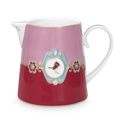 LB Red / Pink Medallion Water Pot - 0.9L