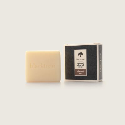 Natural Olive Oil Soap - Almond - 40gr (Bar Soap)