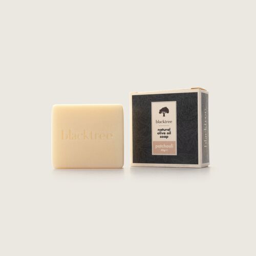 Natural Olive Oil Soap - Patchouli - 40gr (Bar Soap)