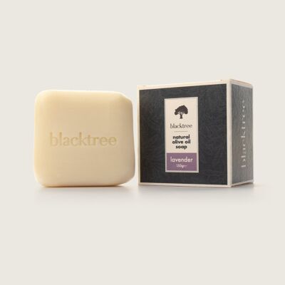 Natural Olive Oil Soap - Lavender - 150gr (Stone Soap)