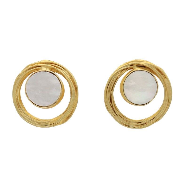 Orecchini Eileen in madreperla