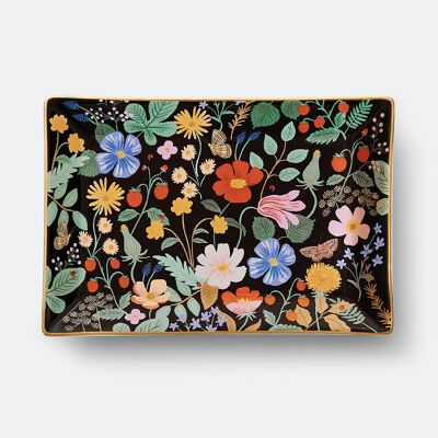 Plateau en porcelaine Strawberry Fields - Rifle Paper Co.