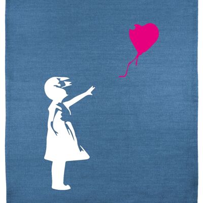 Torchon DENIM NEW Fille avec ballon