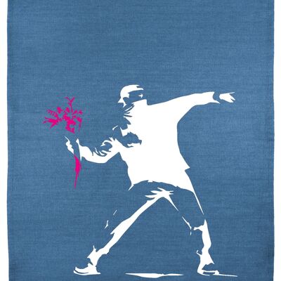 Torchon DENIM NOUVEAU Lanceur de fleurs