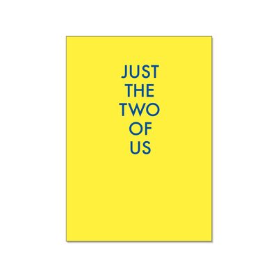 Postcard – Just the two of us
