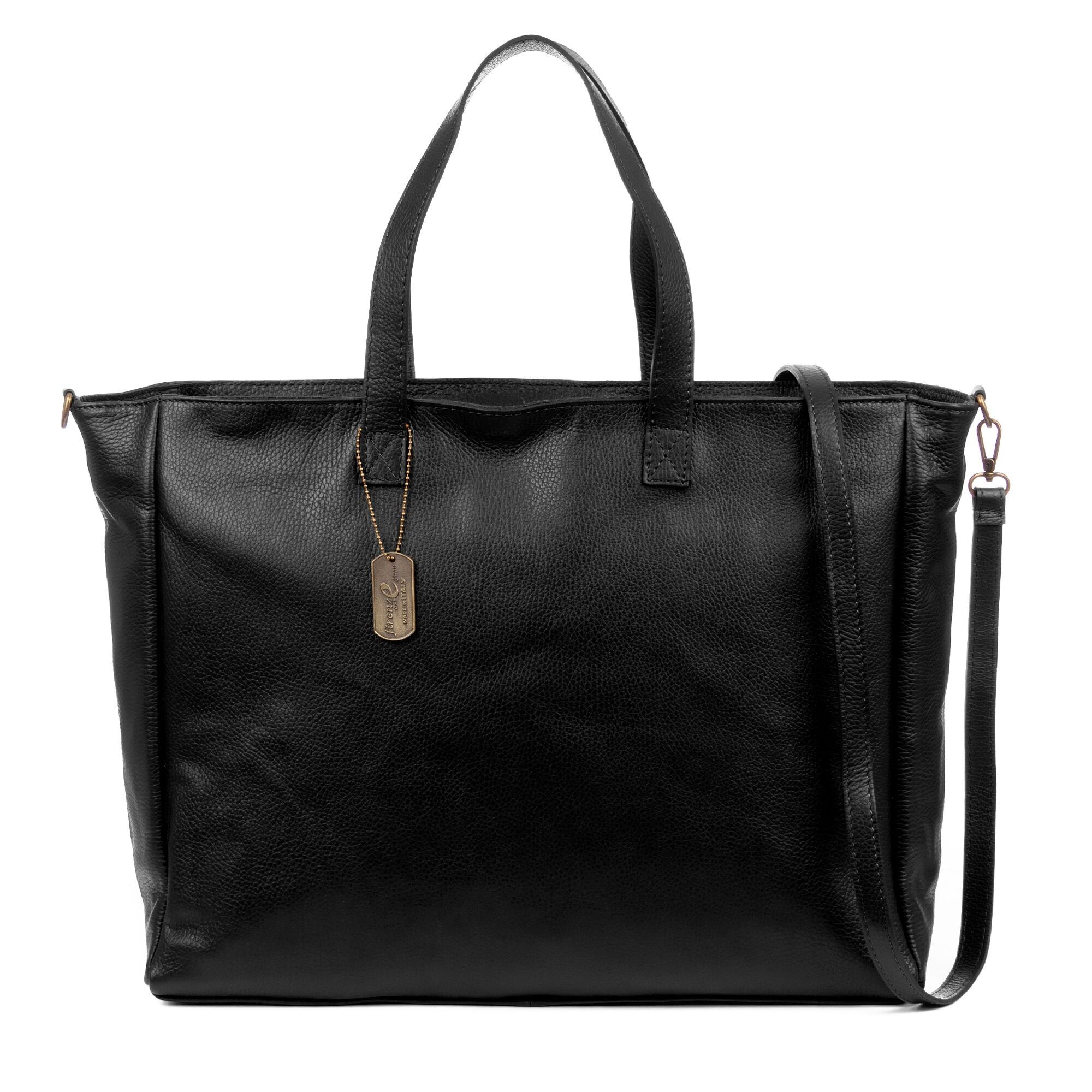 Borsa shopper oversize da donna Balsorano. Vera pelle Dollaro.