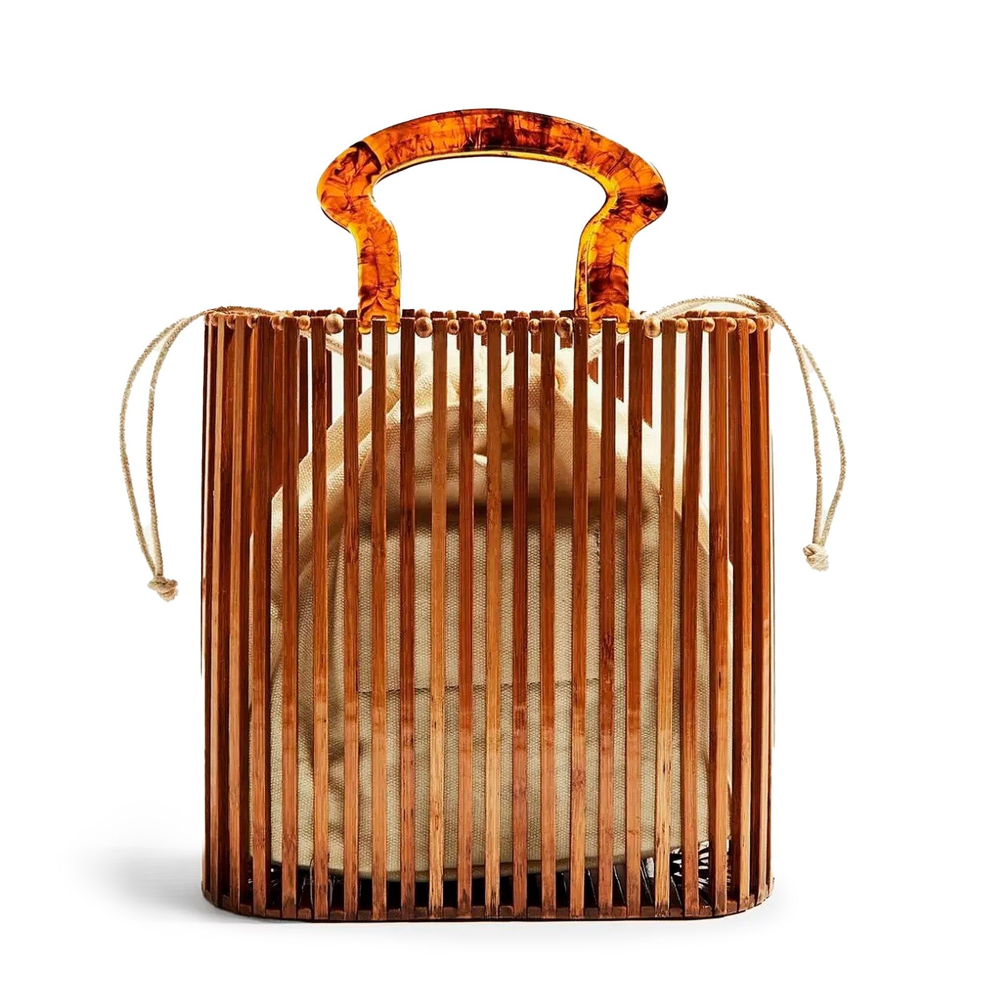 Borsa a mano Zoppola in metacrilato.