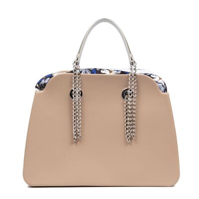 Villarbasse shoulder bag, made of EVA foam with printed interior pocket
