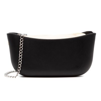 Villaromagnano bolso bandolera, de goma eva con correa y bolsa interior.