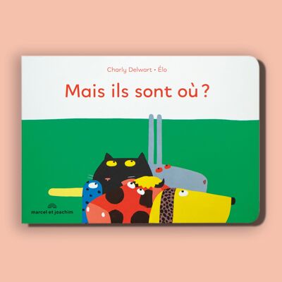 Libro per bambini colorato e divertente. Ma dove sono?