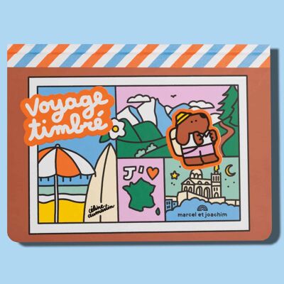 Illustrated children's book - Stamped Journey