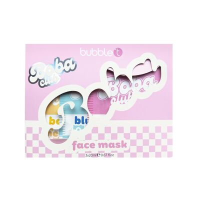 Collezione di maschere in tessuto Boba Tea (3 x 20 ml)