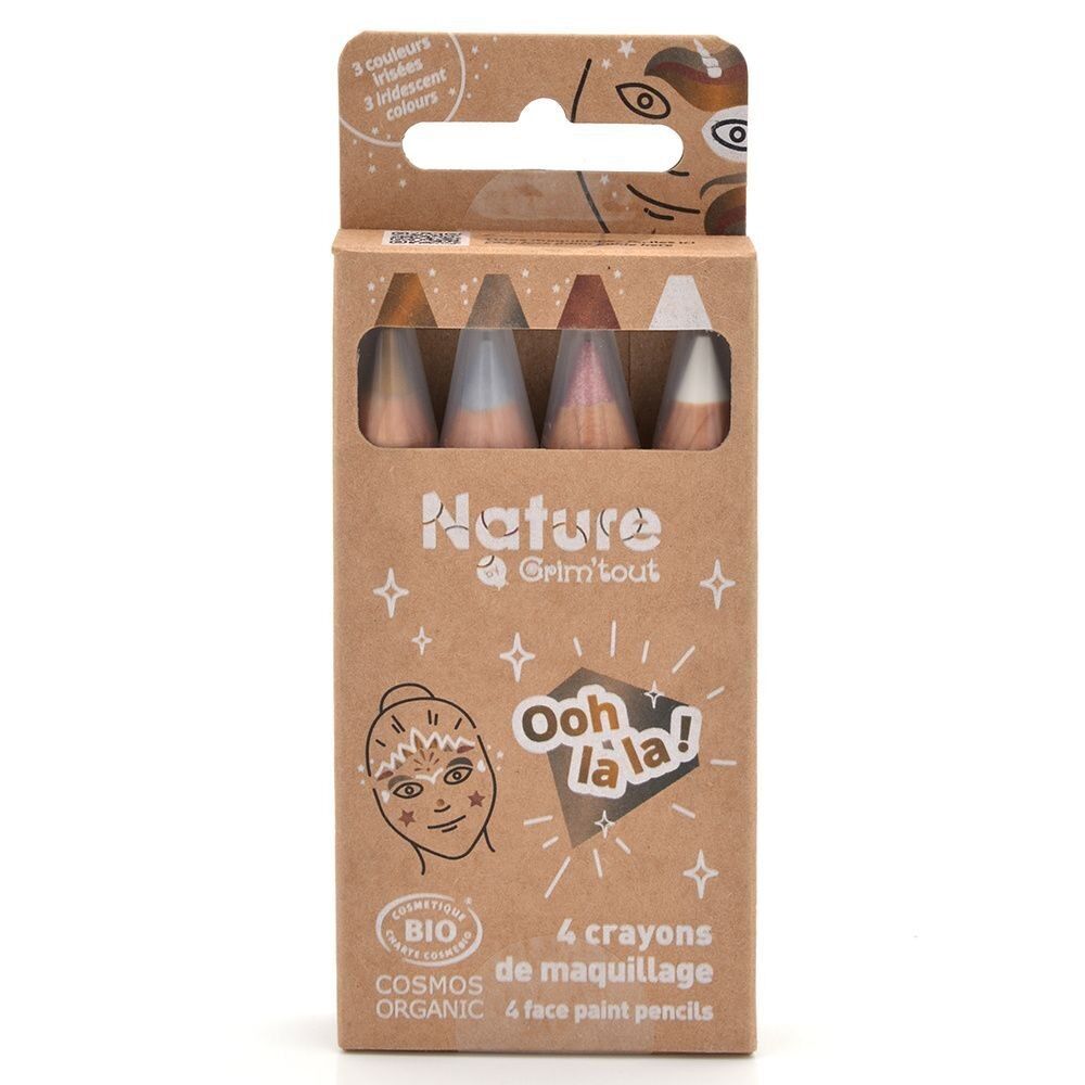 OOH LA LA!- 4 makeup pencils - COSMOS ORGANIC