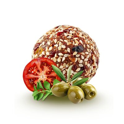 ORGANIC ENERGY-BALLS - SALTY | TOMATO, OLIVE & OREGANO