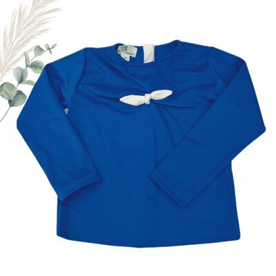 Maglietta anti-UV blu navy