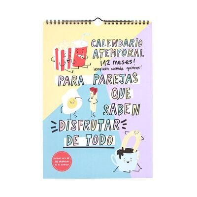 Calendario atemporal para parejas