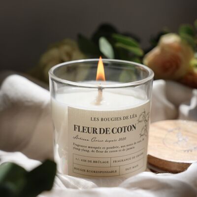 Candela Fiore Di Cotone - Piccola