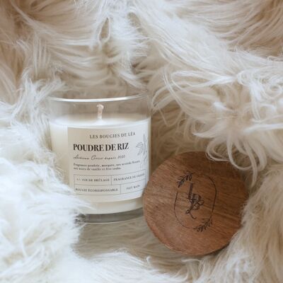Bougie Poudre de riz - Grande