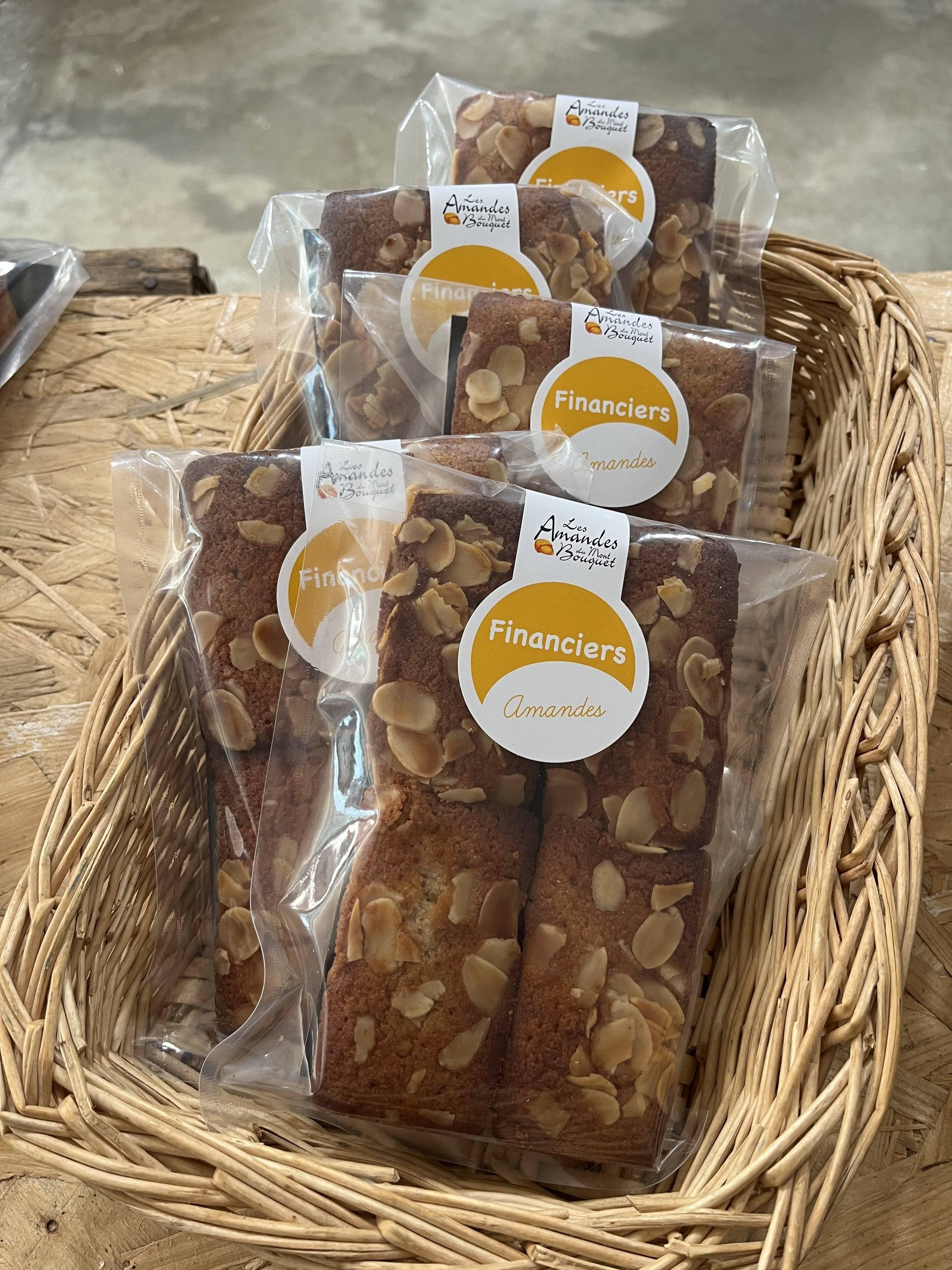 Almond financiers - 4 pieces - 160g