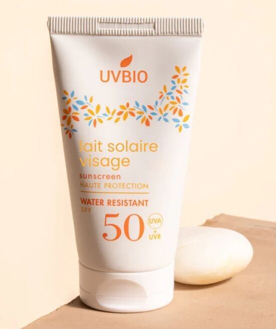 UVBIO - Organic Sun Milk FACE SPF 50 - 50ml