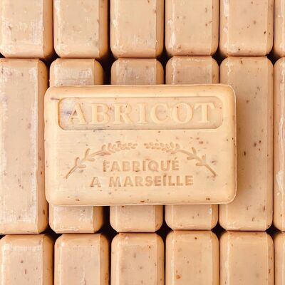 Exfoliating Natural Soap Bar Apricot Savon de Marseilles