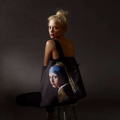 JOHANNES VERMEER La Jeune Fille à la Perle Sac Recyclé