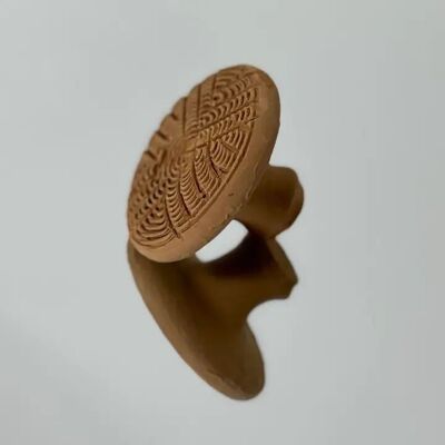 M’hekka Moroccan Pumice Stone – Natural Terracotta Exfoliator from Morocco