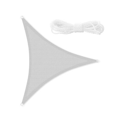 Tenda da sole triangolare 6,1 x 6,1 x 6,1 m
