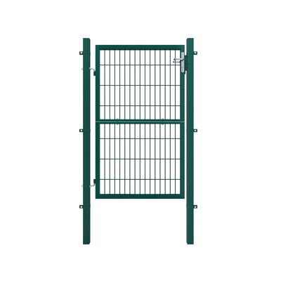 Portail de jardin avec serrure