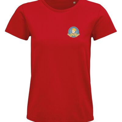 T-shirt rossa "Cuore dal 1943"