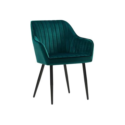 Chaise de salle à manger couleur pétrole