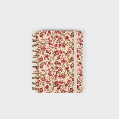Agenda scolaire A6 2025-26 - Roses fleuries