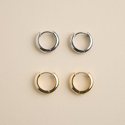 Boucles d'oreilles créoles basiques